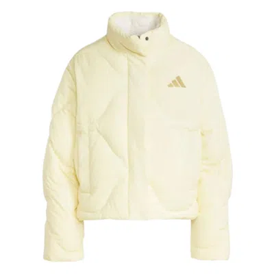 Adidas Originals (wmns) Adidas Lightweight Down Jacket 'yellow' In Brown