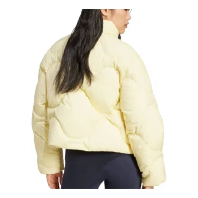 Adidas Originals (wmns) Adidas Lightweight Down Jacket 'yellow' In Brown