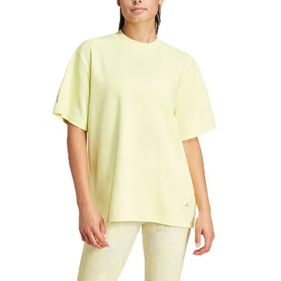 Adidas Originals (wmns) Adidas By Stella Mccartney Logo T-shirt Asia Sizing 'yellow'