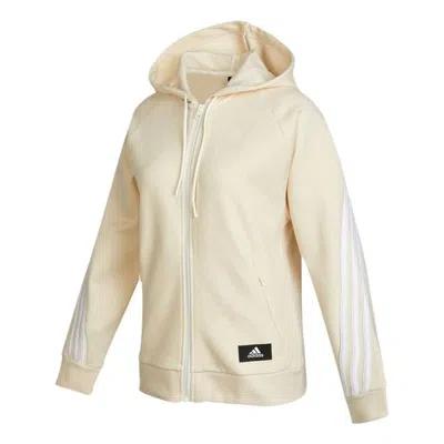 Adidas Originals (wmns) Adidas Future Icons 3-stripes Hooded Track Top 'white'