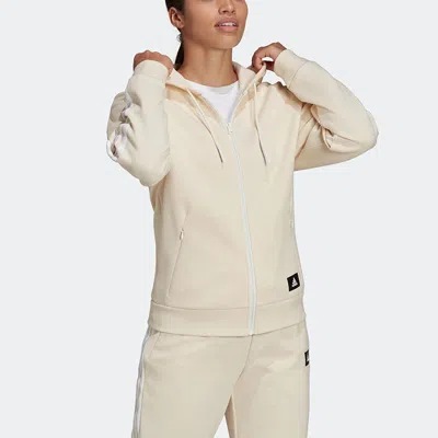 Adidas Originals (wmns) Adidas Future Icons 3-stripes Hooded Track Top 'white'