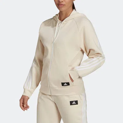 Adidas Originals (wmns) Adidas Future Icons 3-stripes Hooded Track Top 'white'