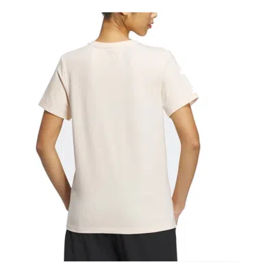 Adidas Originals (wmns) Adidas Badge Of Sport T-shirt 'beige' In Nude