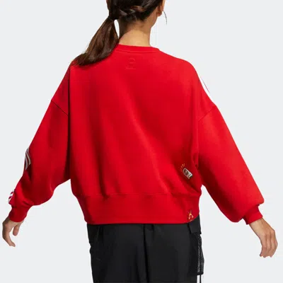 Adidas Originals (wmns) Adidas Neo Cny Sweatshirt 'red'