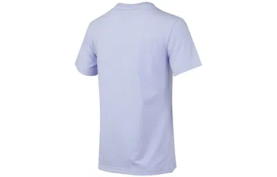 Adidas Originals (wmns) Adidas Fi W Shiny Bos Logo T-shirts 'purple'