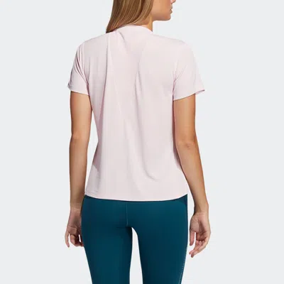 Adidas Originals (wmns) Adidas Heatrdy Focus T Intense Training Sports Short Sleeve T-shirt Pink