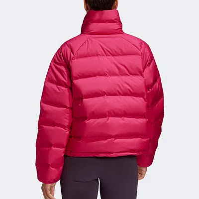 Adidas Originals (wmns) Adidas Helionic Relaxed Fit Down Jacket 'bold Pink'