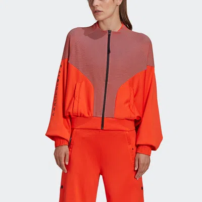 Adidas Originals (wmns) Adidas Cover Up Jacket Orange/yellow/black