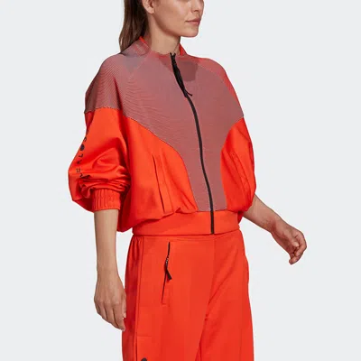 Adidas Originals (wmns) Adidas Cover Up Jacket Orange/yellow/black