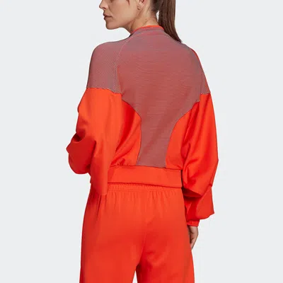 Adidas Originals (wmns) Adidas Cover Up Jacket Orange/yellow/black