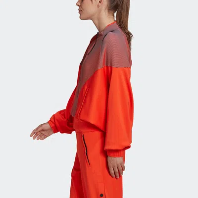 Adidas Originals (wmns) Adidas Cover Up Jacket Orange/yellow/black