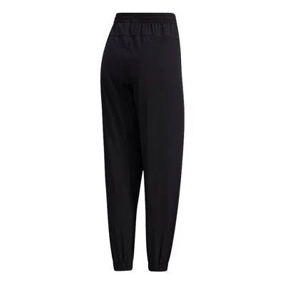Adidas Originals (wmns) Adidas Woven Pants 'black' In Animal Print