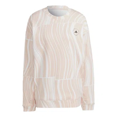 Adidas Originals (wmns) Adidas By Stella Mccartney Truecasuals Graphic Sweatshirt 'beige' In Multi