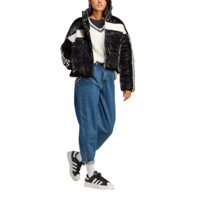 Adidas Originals (wmns) Adidas Ski Chic Puffer Jacket 'black White'