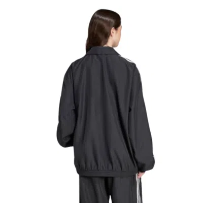Adidas Originals (wmns) Adidas Adilenium Season 3 Oversized Track Jacket 'black White' In Multi