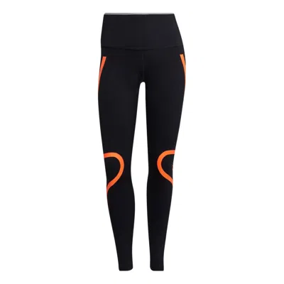 Adidas Originals (wmns) Adidas By Stella Mccartney Truepace Running Leggings 'black Orange'