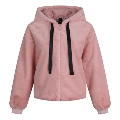 Adidas Originals (wmns) Adidas Style Fur Hooded Jacket Pink