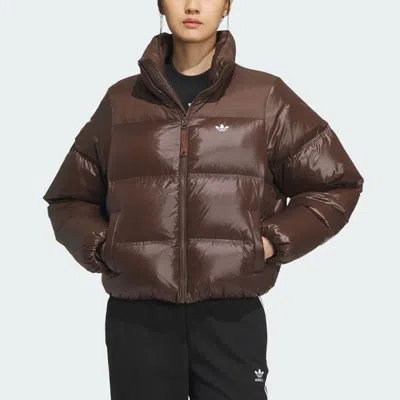 Adidas Originals (wmns)  Short Down Puffer Jacket 'brown'