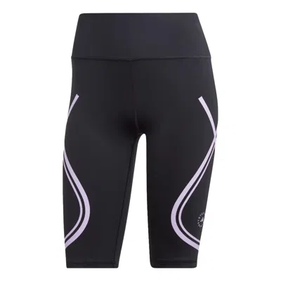 Adidas Originals (wmns) Adidas By Stella Mccartney Truepace Bike Running Leggings 'black Purple'