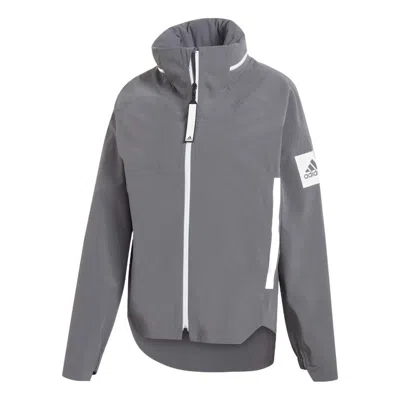 Adidas Originals (wmns) Adidas Myshelter Regenjacke Rain Jacket 'grey' In Gray