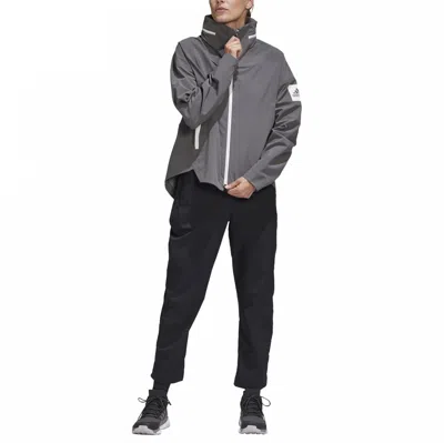 Adidas Originals (wmns) Adidas Myshelter Regenjacke Rain Jacket 'grey' In Gray