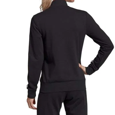 Adidas Originals (wmns) Adidas Essentials 3-stripes Track Jacket Asia Sizing 'black Whiteb'