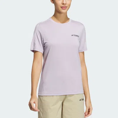 Adidas Originals (wmns) Adidas Terrex T-shirt 'purple'