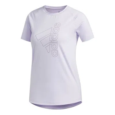 Adidas Originals (wmns) Adidas Badge Of Sport T-shirt 'purple'