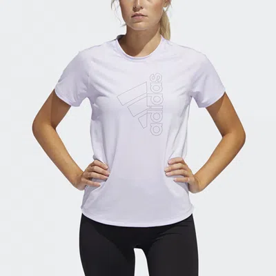 Adidas Originals (wmns) Adidas Badge Of Sport T-shirt 'purple'