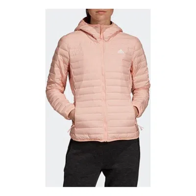Adidas Originals (wmns) Adidas Varilite Soft Hooded Jacket 'pink'