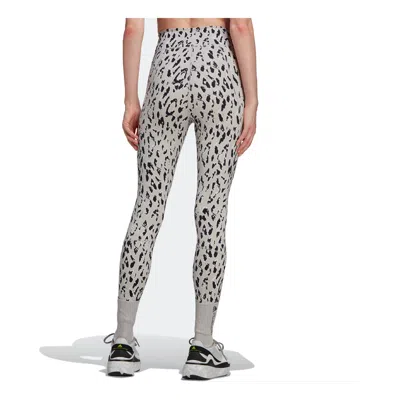 Adidas Originals (wmns) Adidas By Stella Mccartney Training Leggings 'grey Black' In Gray