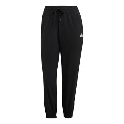 Adidas Originals (wmns) Adidas W 3s Wv E 78pt Sports Stylish Bundle Feet Cropped Pants/trousers Black