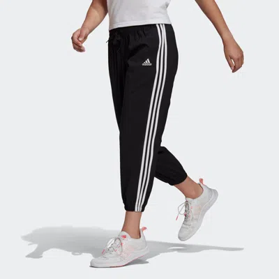 Adidas Originals (wmns) Adidas W 3s Wv E 78pt Sports Stylish Bundle Feet Cropped Pants/trousers Black