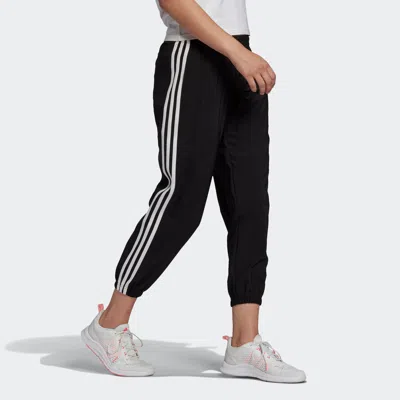 Adidas Originals (wmns) Adidas W 3s Wv E 78pt Sports Stylish Bundle Feet Cropped Pants/trousers Black