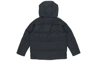 Adidas Originals (wmns) Adidas W 3st Puff Jkt Double Layer Knit Zipper Pocket Hooded Down Jacket Black