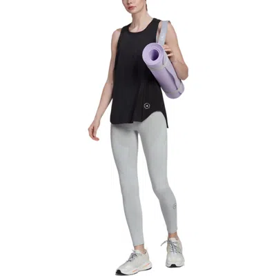 Adidas Originals (wmns) Adidas By Stella Mccartney True Strength Yoga 7/8 Tight 'grey' In Gray