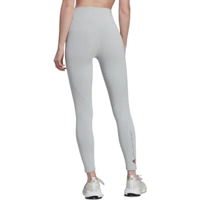 Adidas Originals (wmns) Adidas By Stella Mccartney True Strength Yoga 7/8 Tight 'grey' In Gray