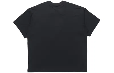 Adidas Originals (wmns)  Love Unites Tre Casual Breathable Fabric Multi-color Logo Sport Short Sleeve In Black