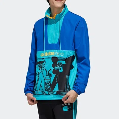 Adidas Originals (wmns) Adidas Neo Unisex Radio W Anork Windbreaker Blue
