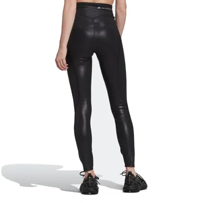 Adidas Originals (wmns) Adidas By Stella Mccartney Shiny Training Leggings 'black'