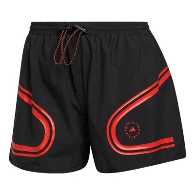 Adidas Originals (wmns) Adidas By Stella Mccartney Truepace Running Shorts 'black Red'