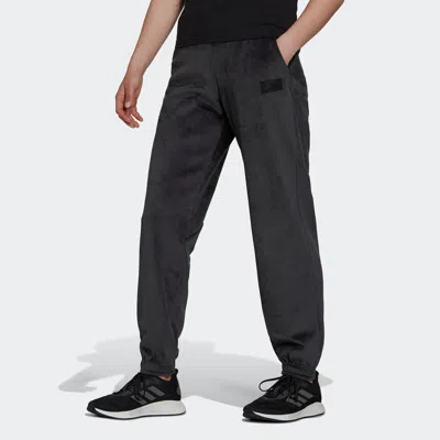 Adidas Originals (wmns) Adidas Sportswear Future Icons Corduroy Pants 'black' In Gray