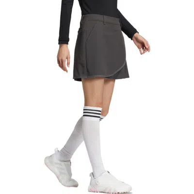 Adidas Originals (wmns) Adidas Wind.rdy Stretch Flared Skirt 'black' In Gray