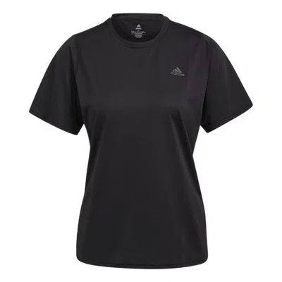 Adidas Originals (wmns) Adidas Run Icon 3 Bar T-shirt Asia Sizing 'black'