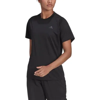 Adidas Originals (wmns) Adidas Run Icon 3 Bar T-shirt Asia Sizing 'black'