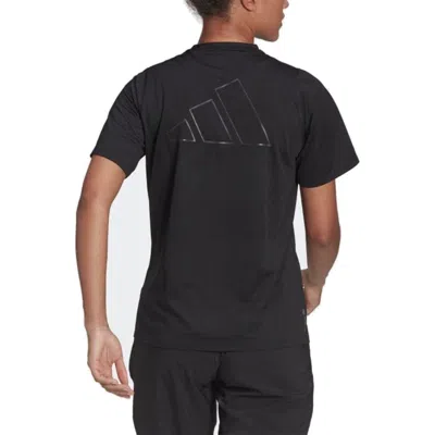 Adidas Originals (wmns) Adidas Run Icon 3 Bar T-shirt Asia Sizing 'black'