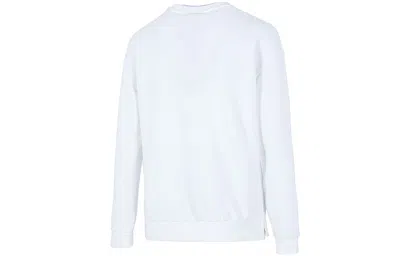 Adidas Originals (wmns) Adidas Logo Printing Sports Round-neck Sweatshirt White