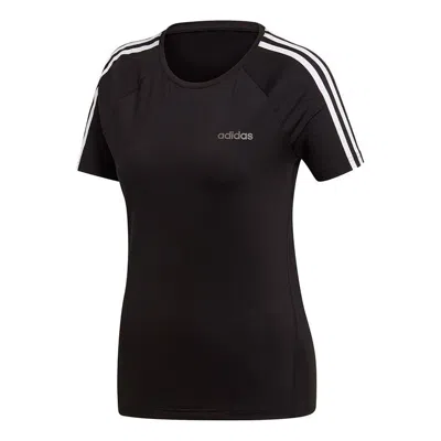 Adidas Originals (wmns) Adidas Design 2 Move 3-stripe T-shirt 'black'