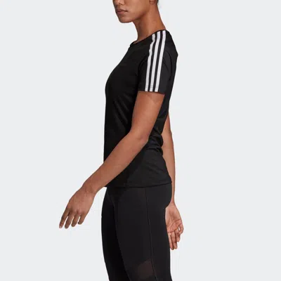 Adidas Originals (wmns) Adidas Design 2 Move 3-stripe T-shirt 'black'