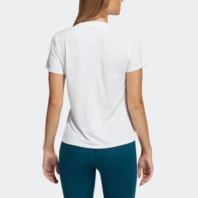 Adidas Originals (wmns) Adidas Heatrdy Focus T Intense Training Sports Short Sleeve T-shirt White